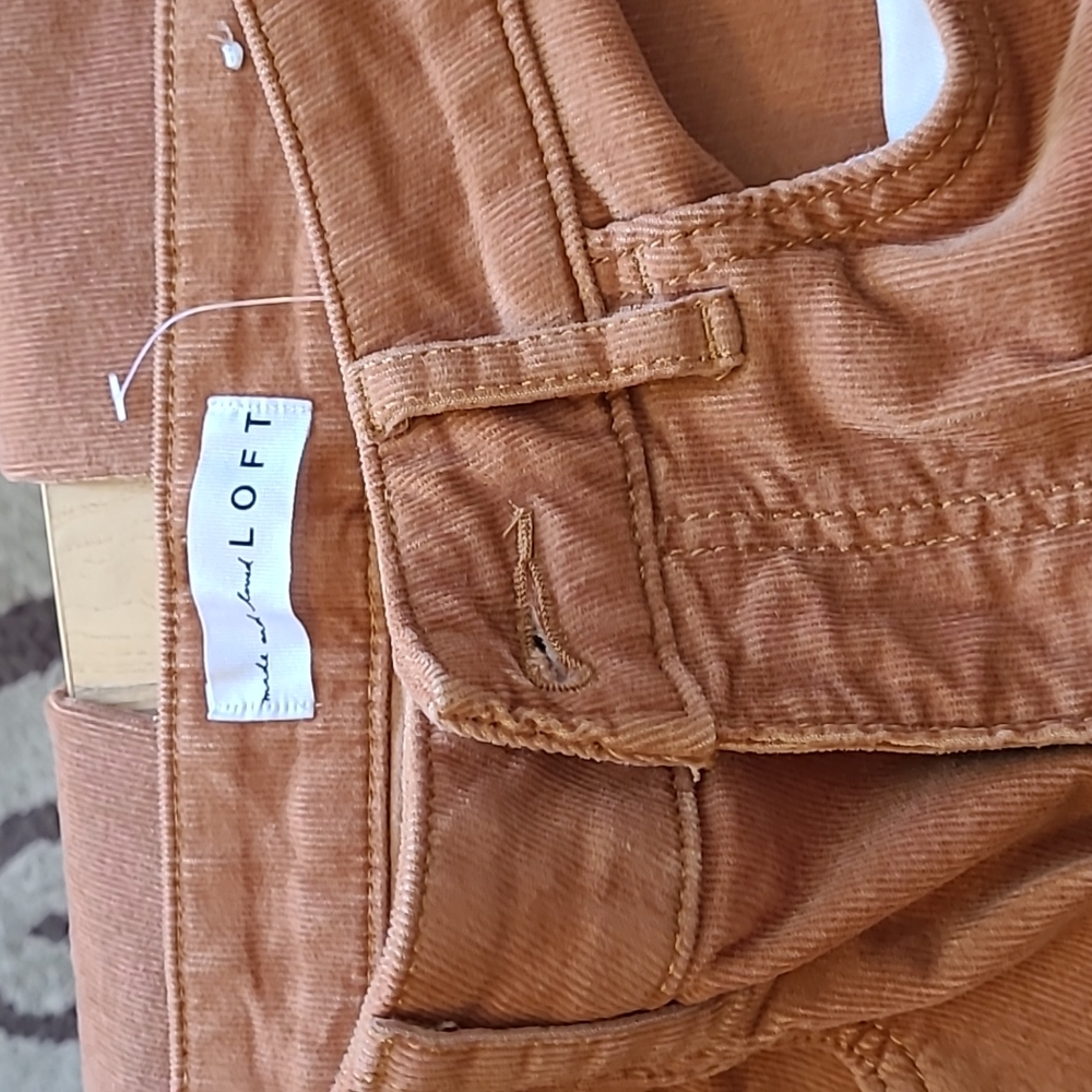 Skinny corduroy pants